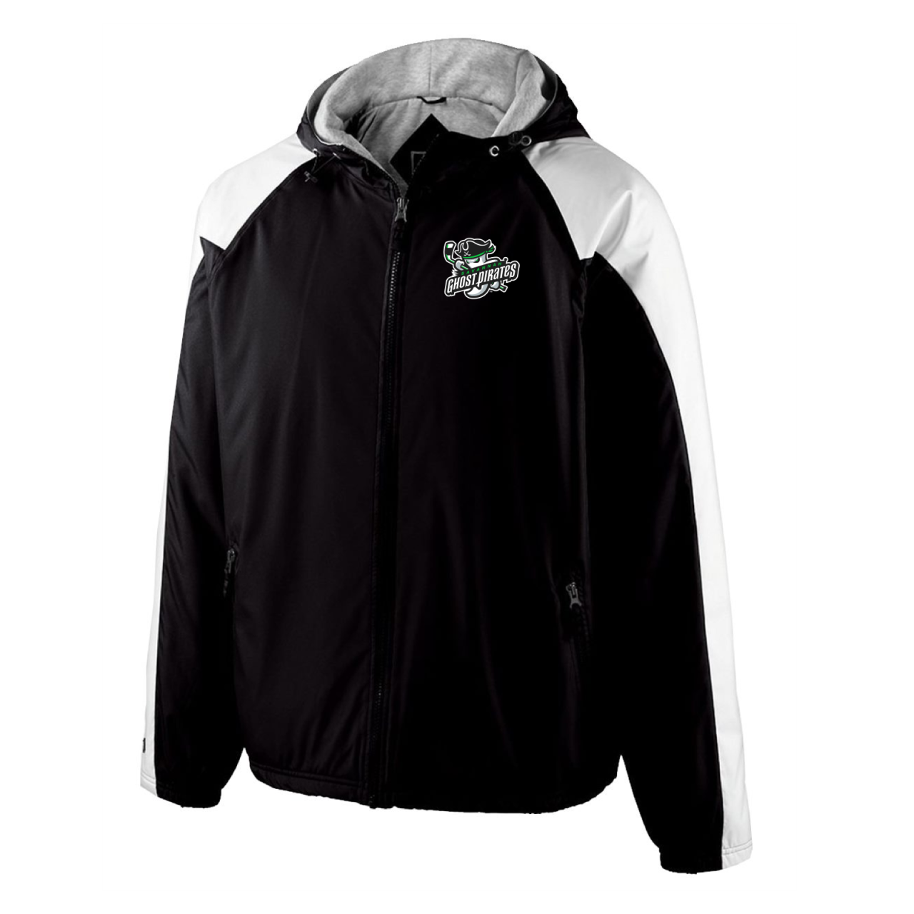 Ghost Pirates Blk/Wht Holloway Homefield Hooded Jacket