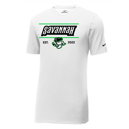 Ghost Pirates Nike White Dri-FIT Cotton/Poly Tee