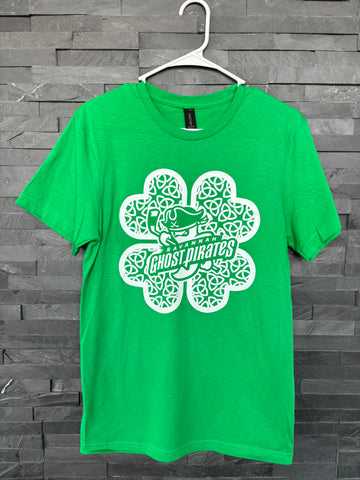 St. Patrick's Green 4 Leaf Clover T-shirt