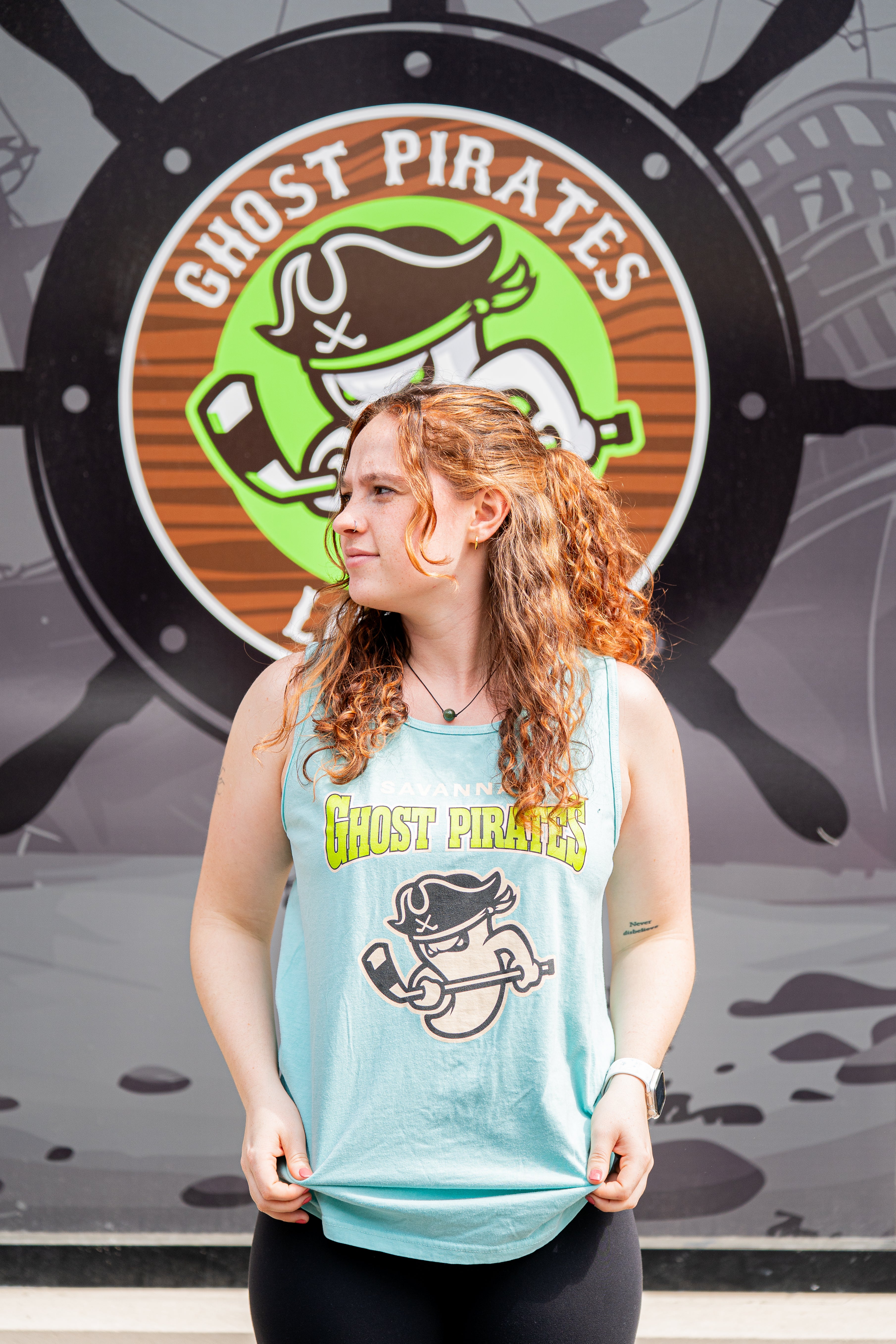 Ghost Pirates Granite Comfort Colors Heavyweight Tank Top