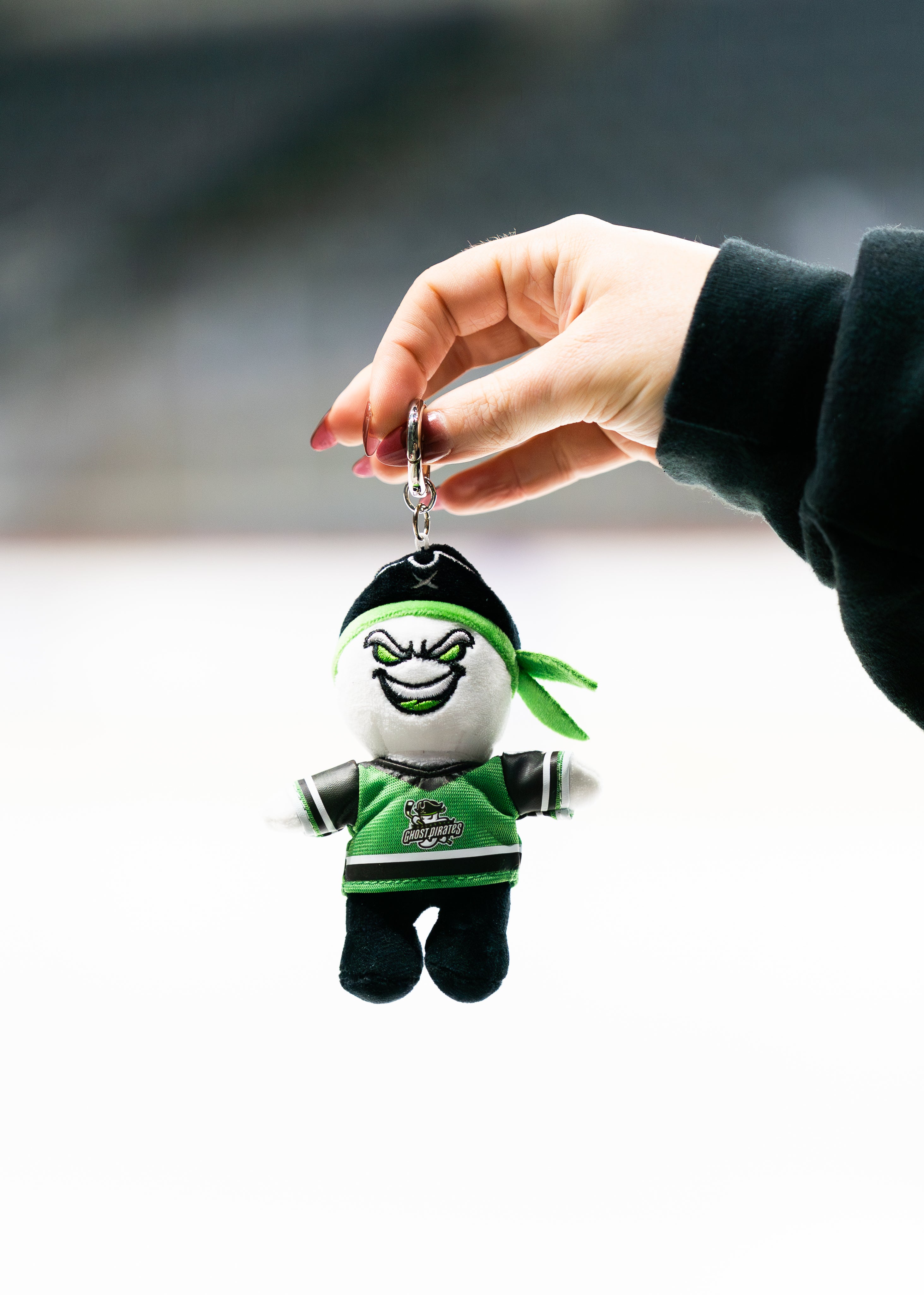 Savannah Ghost Pirates  Davy Plush Keychain