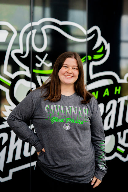Savannah Ghost Pirates Frank Long Sleeve Tee