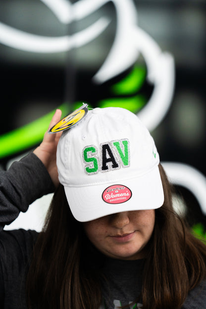Savannah Ghost Pirates Girlfriend White Zeal CTN Hat