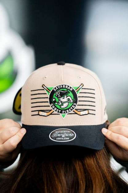 Savannah Ghost Pirates Tier 2 Z315 Dark Stone/Black Boneyard Hat