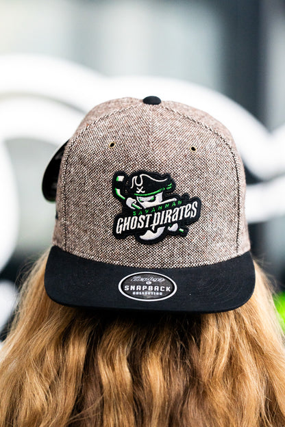 Savannah Ghost Pirates Proof Dark Brown/Black Ritzy Hat