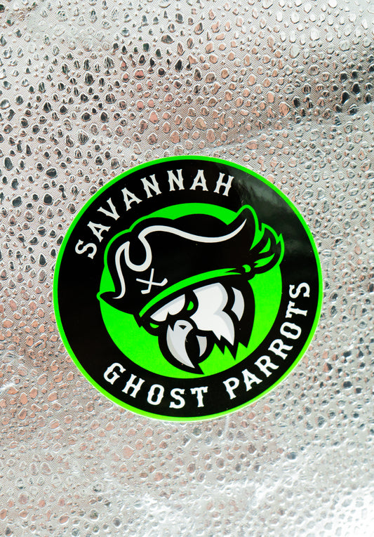 Savannah Ghost Pirates Ghost Parrots Sticker