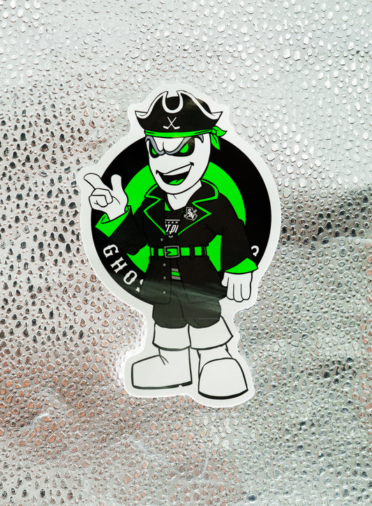 Savannah Ghost Pirates Davy Sticker