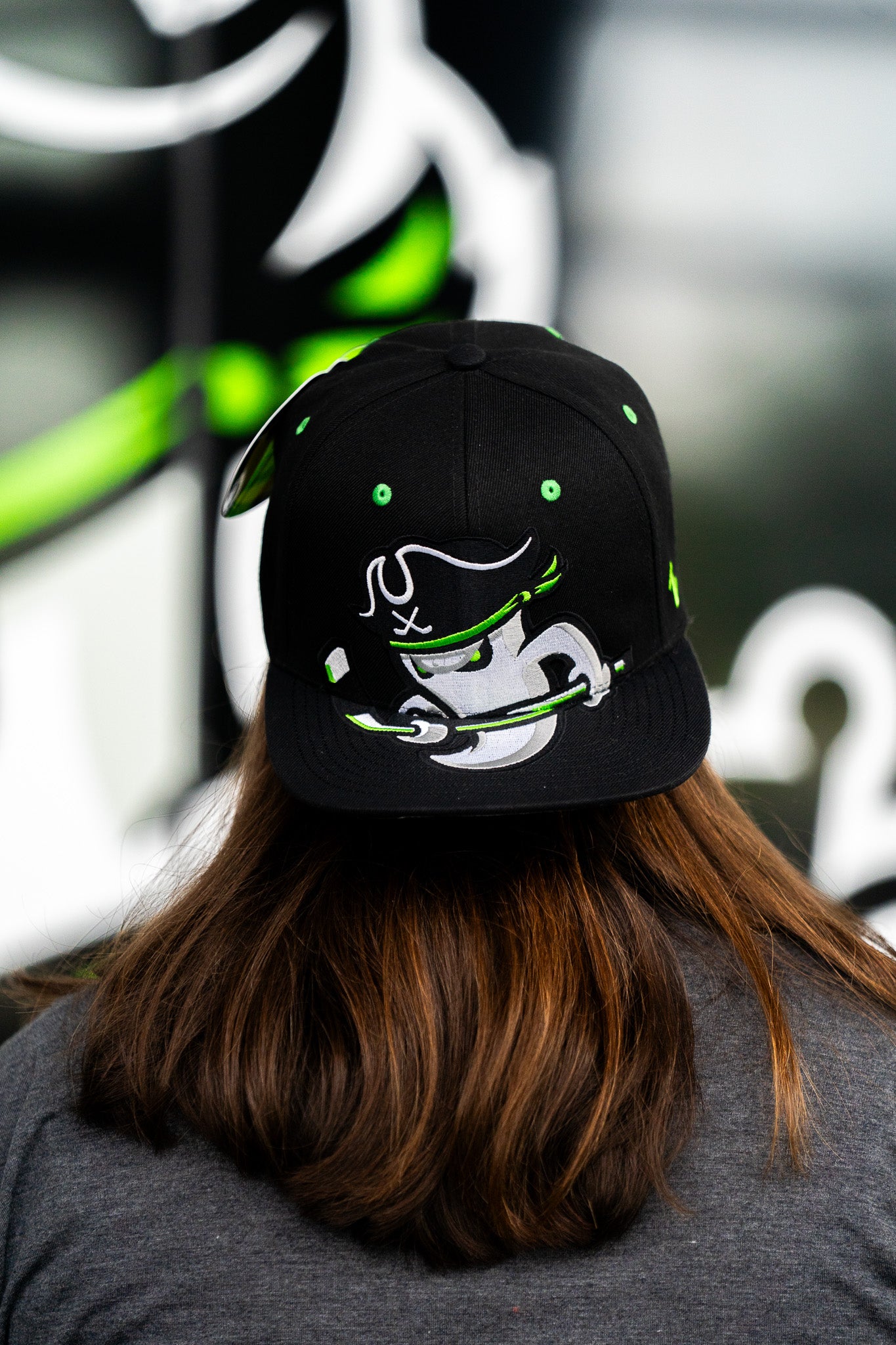 Savannah Ghost Pirates Z11 Black Menace Hat