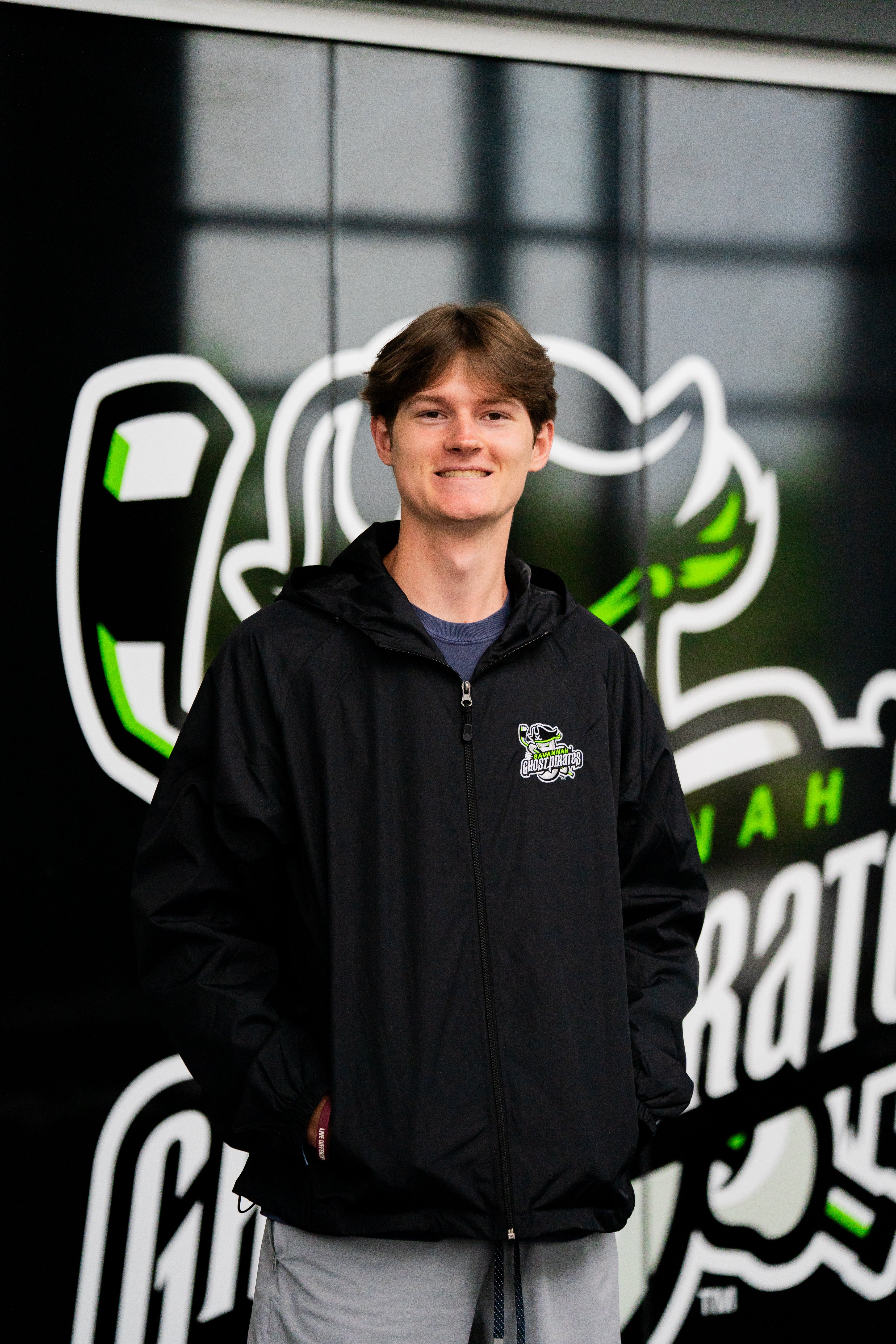 Savannah Ghost Pirates Windbreaker