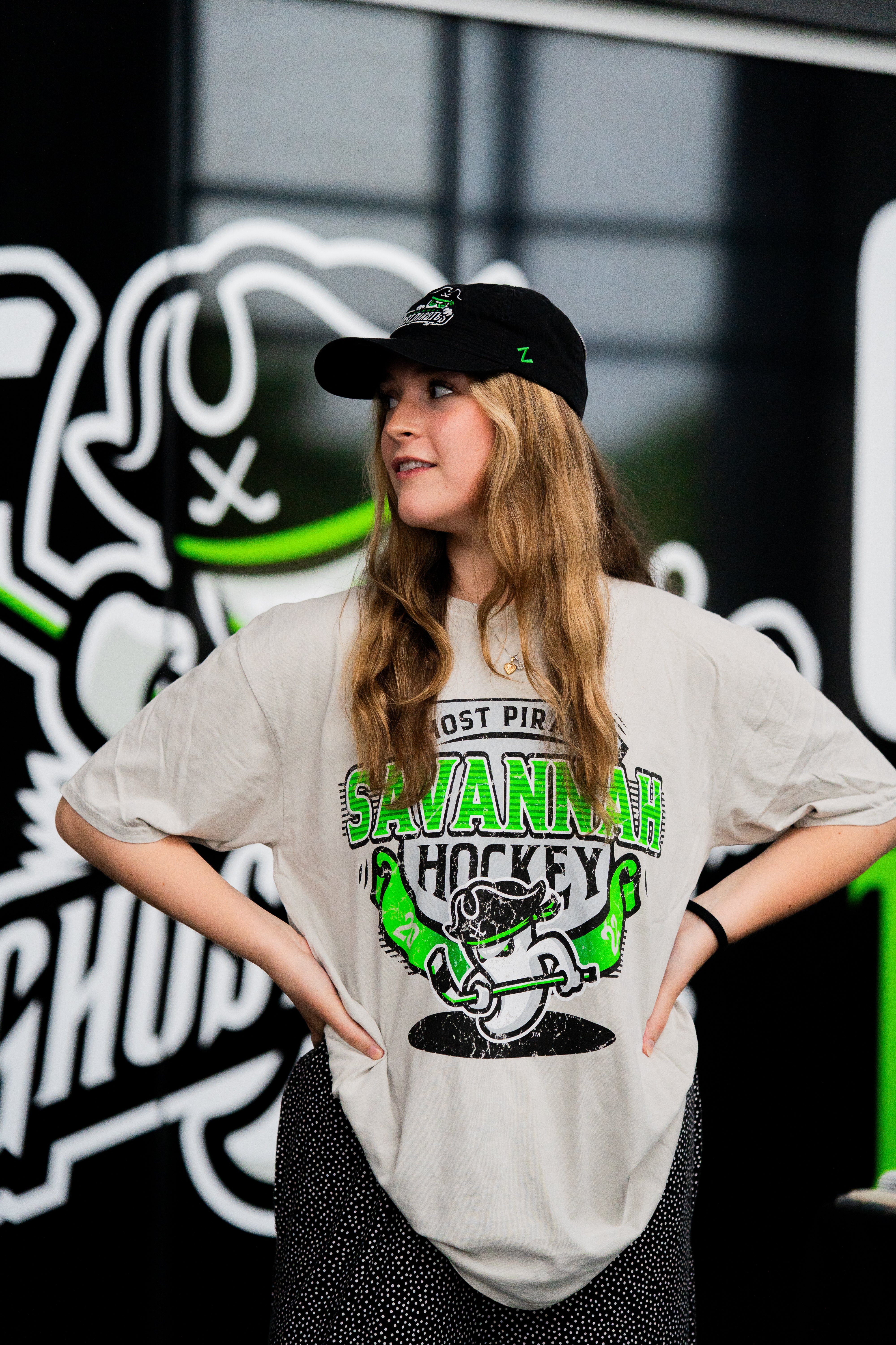 Savannah Ghost Pirates Clever Way Puff Cement Tee