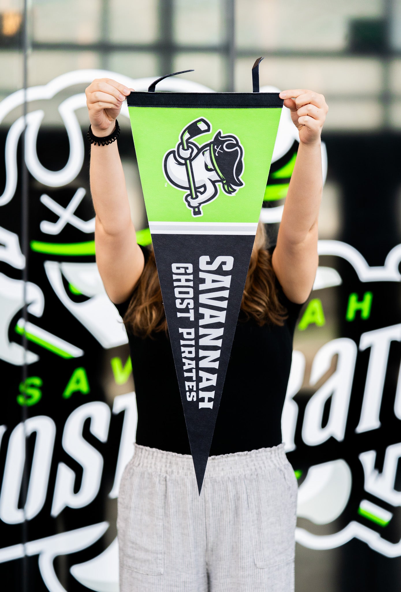 Savannah Ghost Pirates Pennant