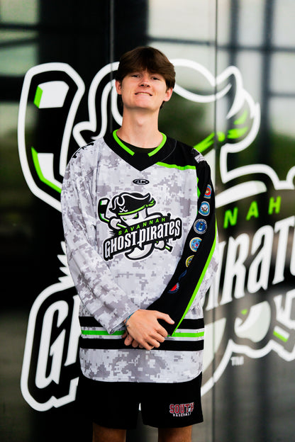 Ghost Pirates Athletic Knit Military Appreciation Jersey