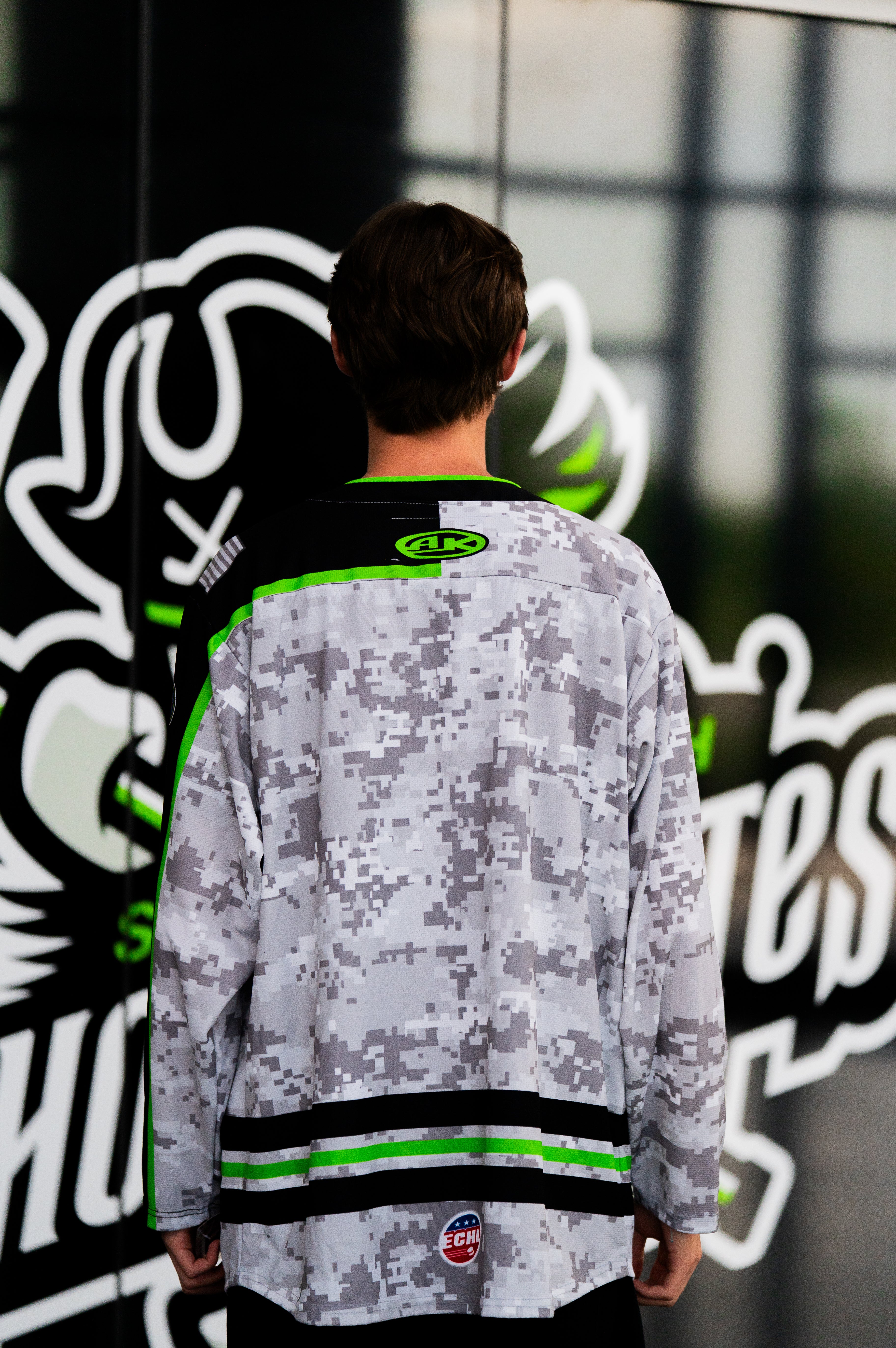Ghost Pirates Athletic Knit Military Appreciation Jersey