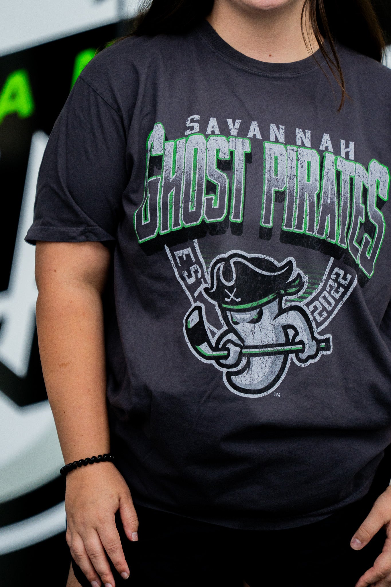 Savannah Ghost Pirates Coal Last Penny Tee