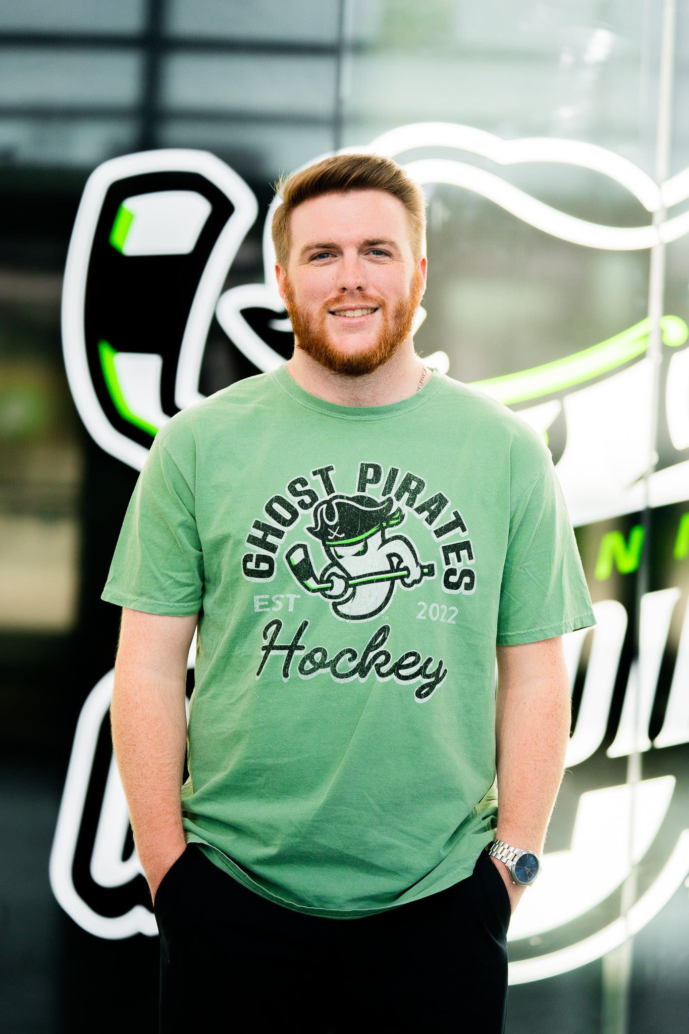 Ghost Pirates Green Old Dirt Road T-Shirt