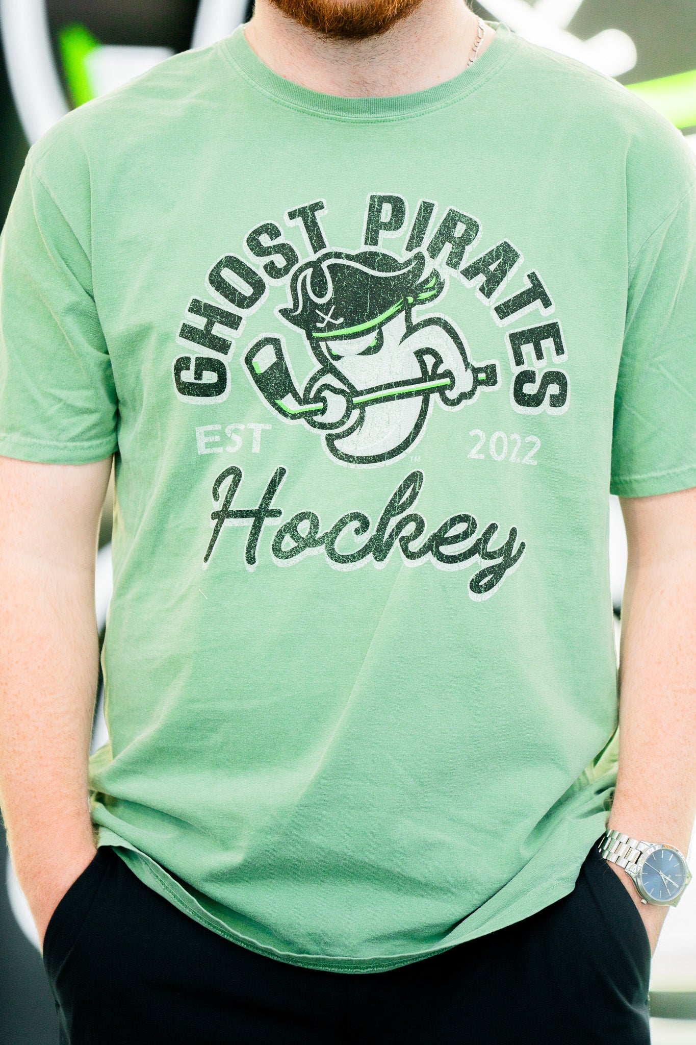 Ghost Pirates Green Old Dirt Road T-Shirt