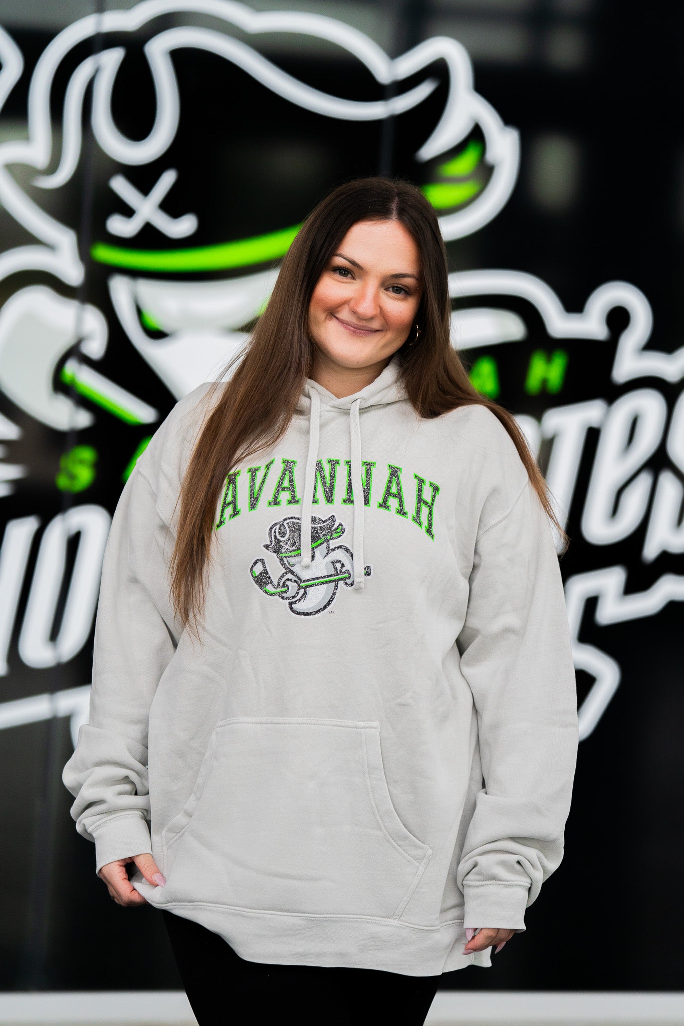 Savannah Ghost Pirates Cement Amiable Hoodie