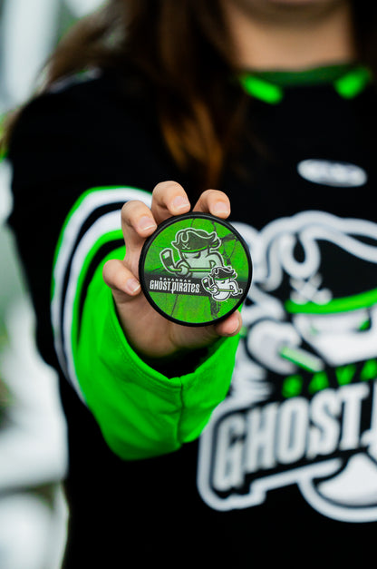 Ghost Pirates Puck - Cracked