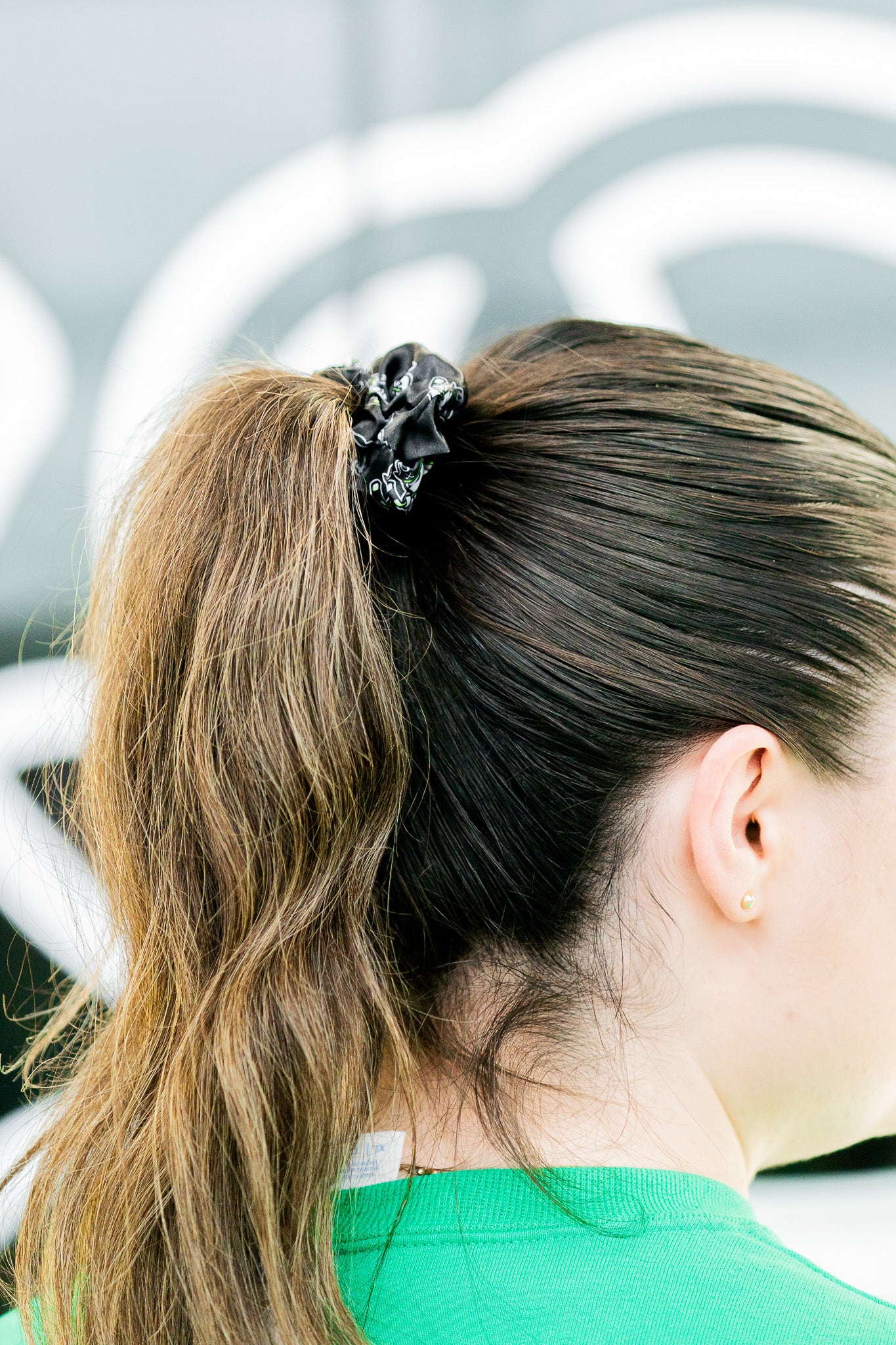 Savannah Ghost Pirates Scrunchie