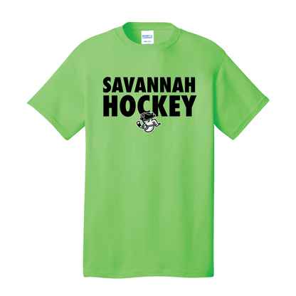Savannah Ghost Pirates Lime Savannah Hockey T-Shirt