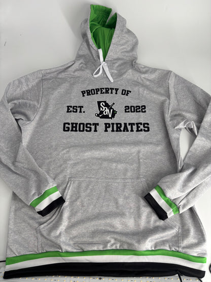 Savannah Ghost Pirates AK Gray Sublimated Hoodie