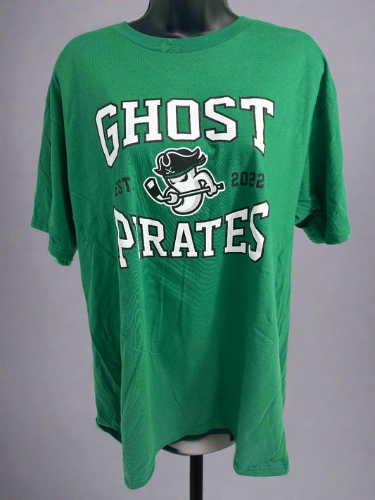 Ghost Pirates Kelly Green Classic Tee