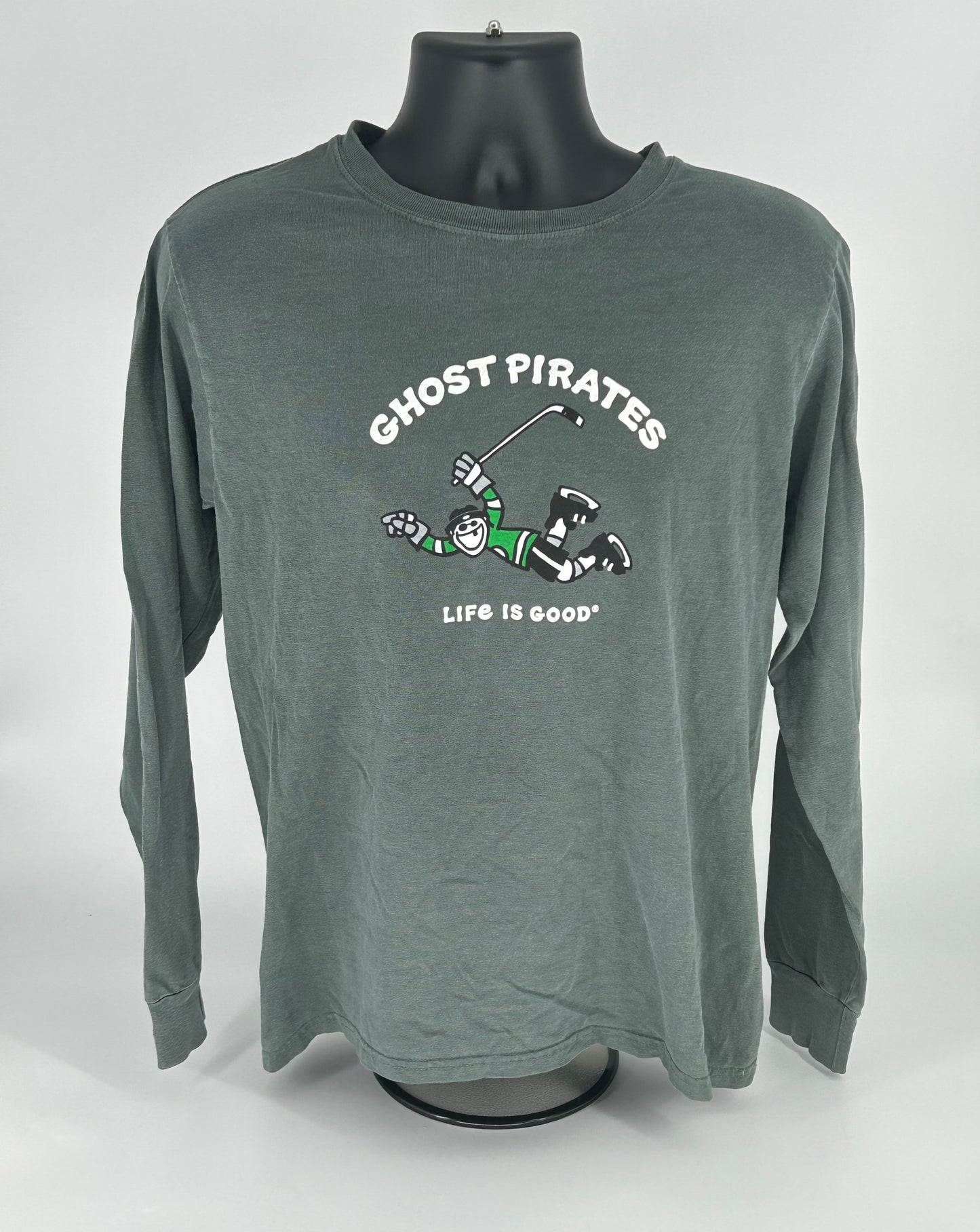 Ghost Pirates Life is Good Long Sleeve T-Shirt