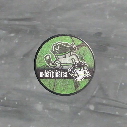 Ghost Pirates Puck - Cracked