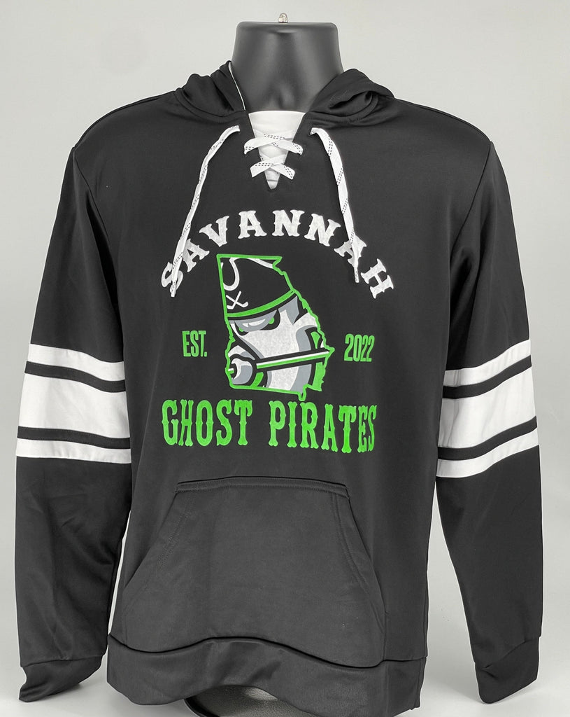 Adult Lace Up Jersey Hoodie