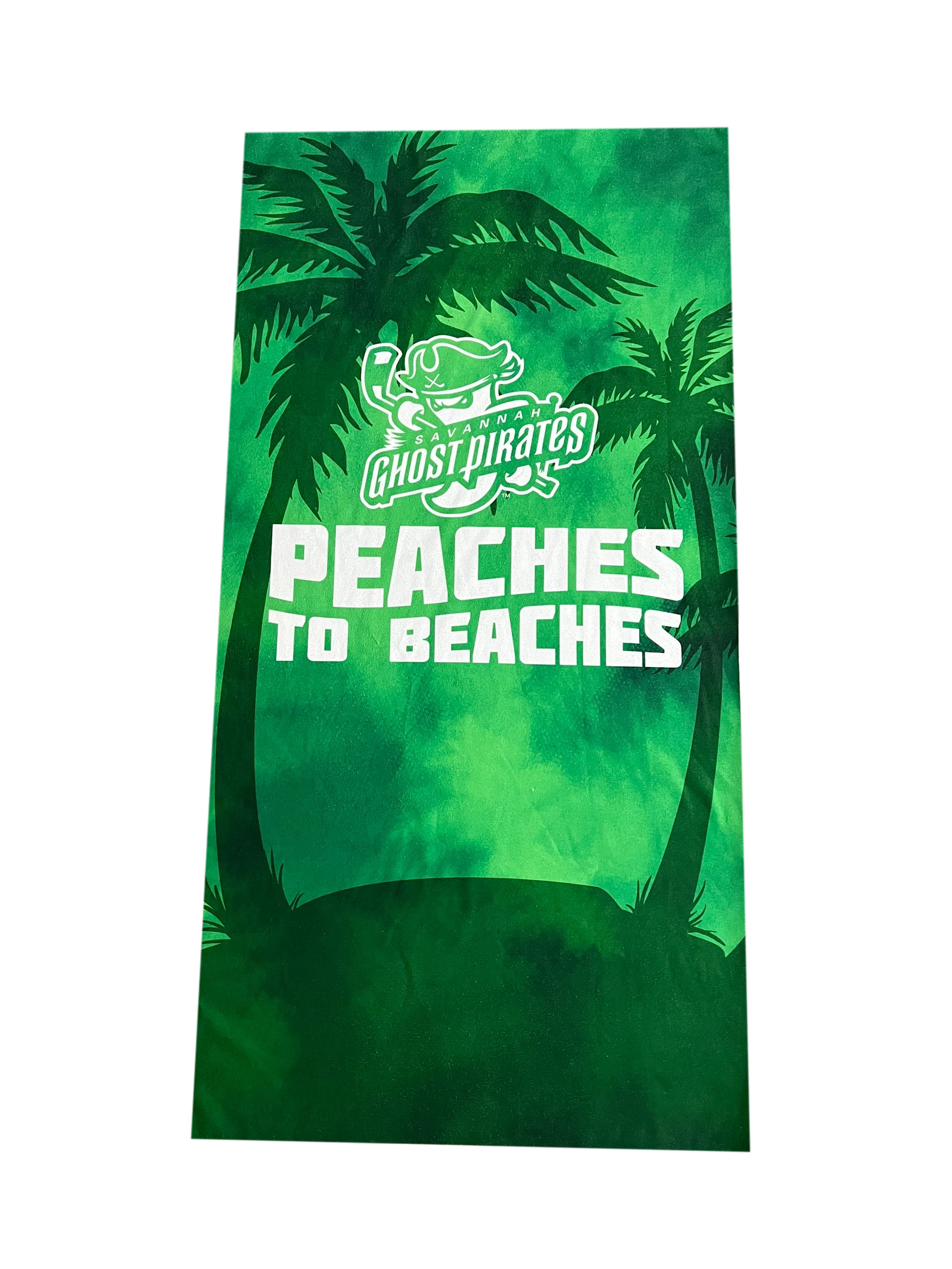 Ghost Pirates Peaches to Beaches Beach Towel