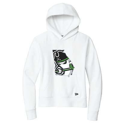Ghost Pirates Women's White New Era Comeback Hoodie