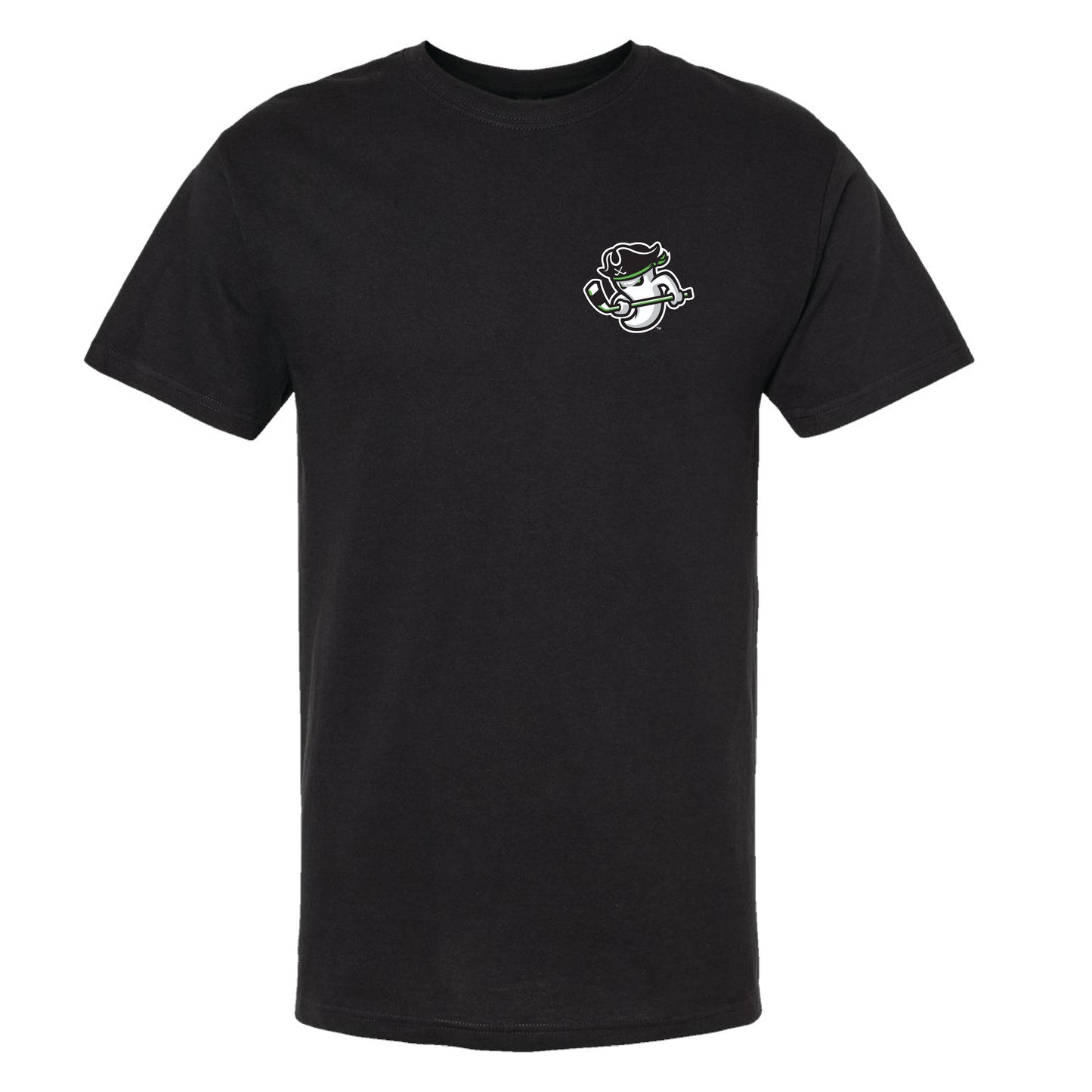 Savannah Ghost Pirates Black Dual Design T-Shirt