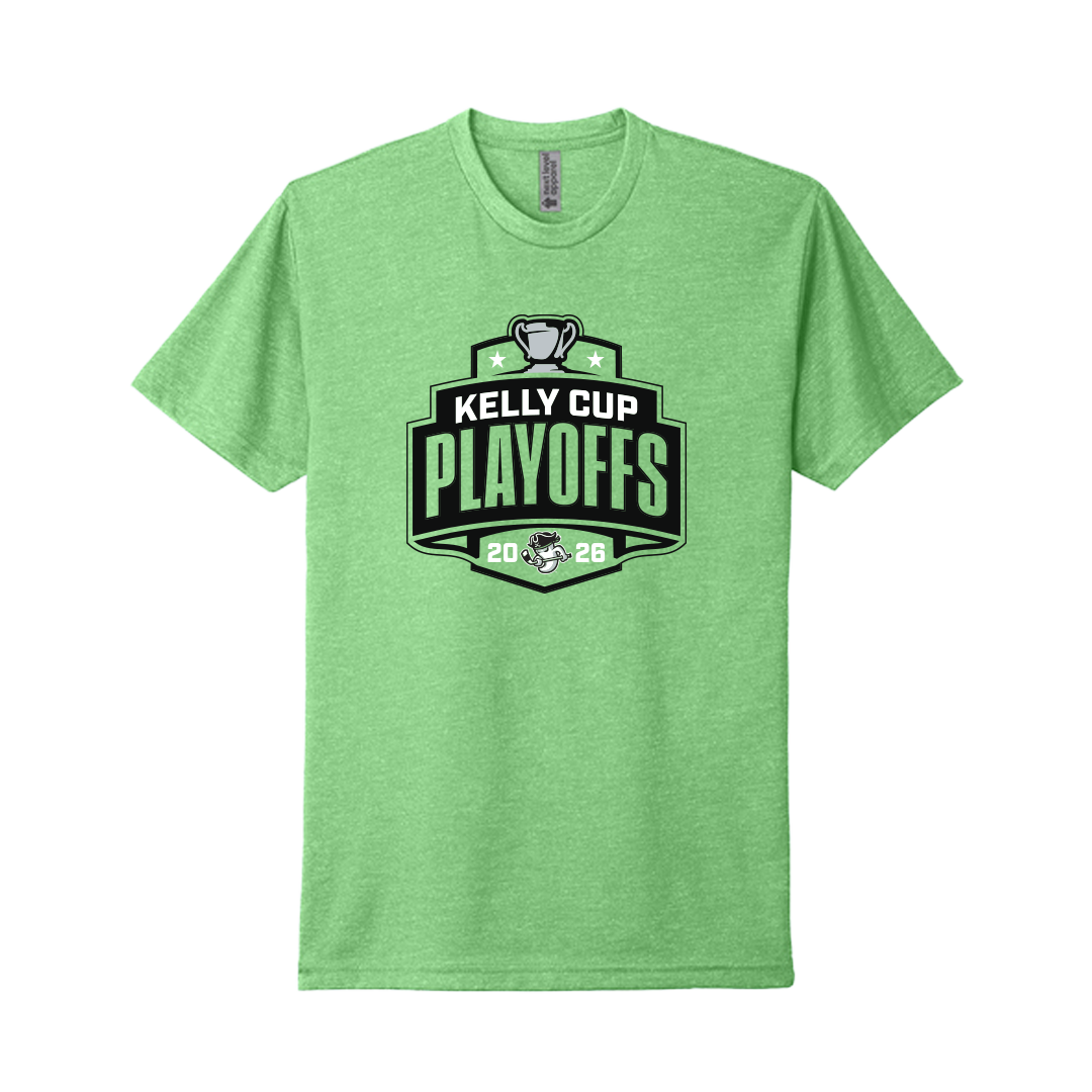 Ghost Pirates 2026 Green Playoff T-Shirt