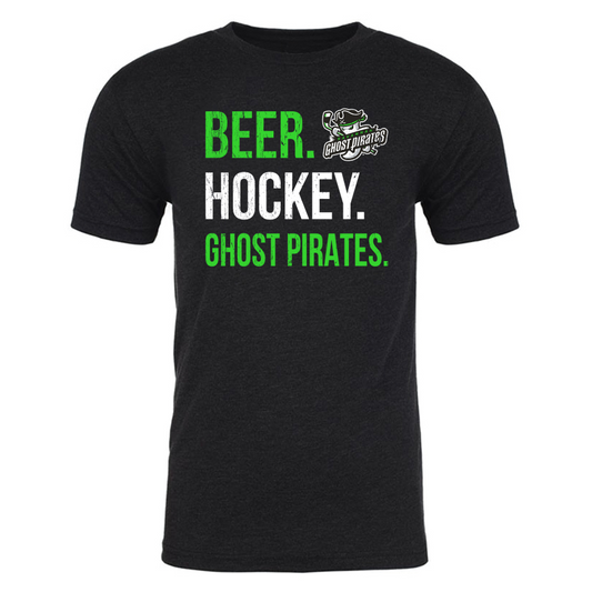 Savannah Ghost Pirates Beer Hockey Tee