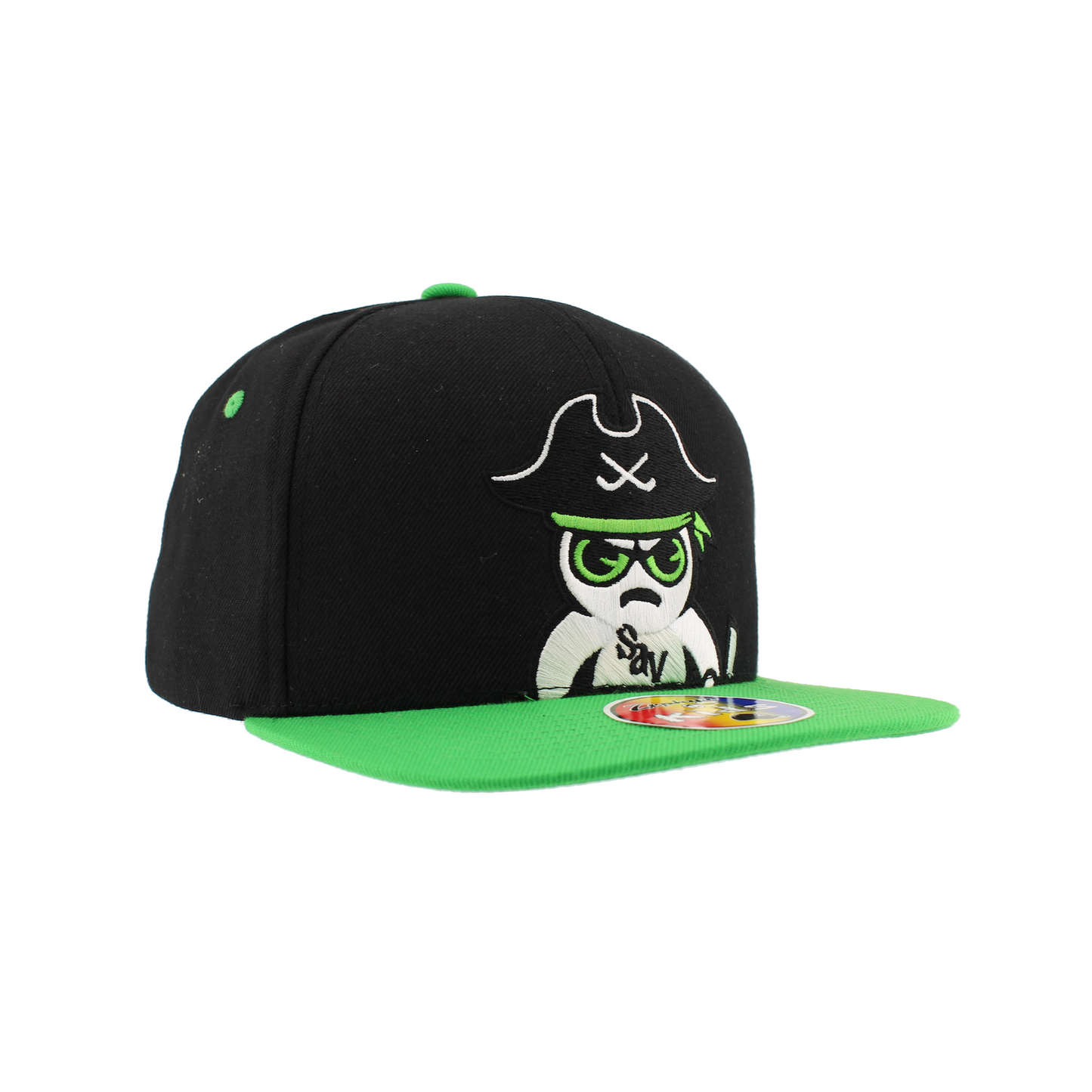 Ghost Pirates Zephyr Youth Z11 Black Snapback