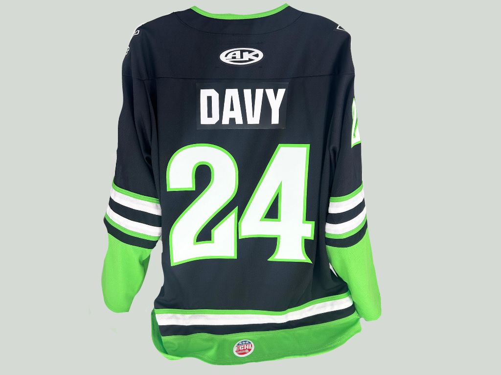 Ghost Pirates Black Replica Jersey Customization - Youth
