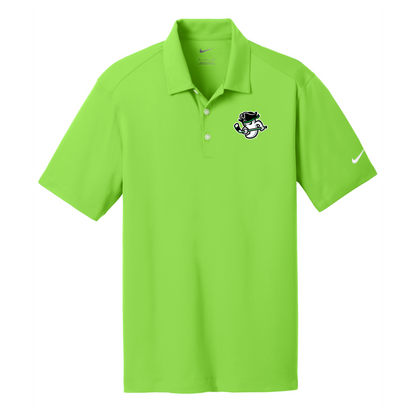 Ghost Pirates Green Nike Dri-FIT Vertical Mesh Polo