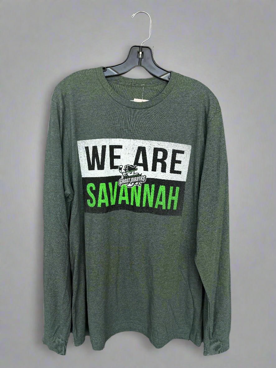 Ghost Pirates 108 Stitches We Are Savannah Long Sleeve