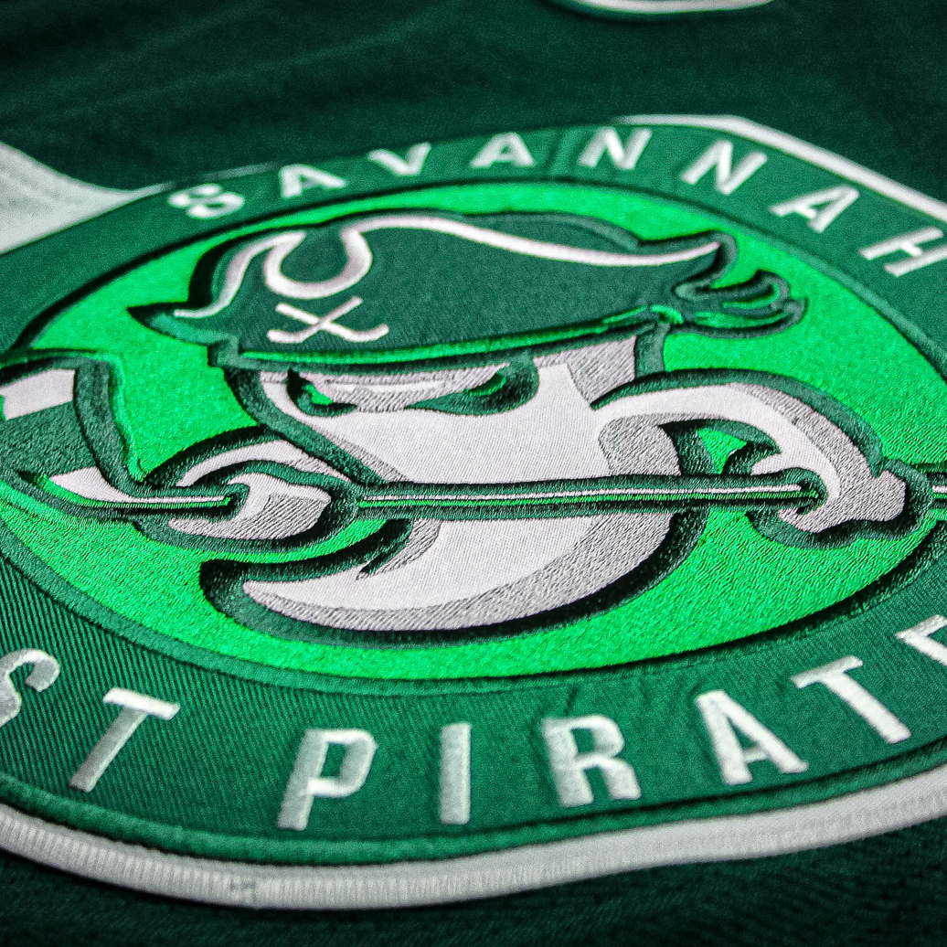 Ghost Pirates Athletic Knit Youth St. Patrick's Day Jersey