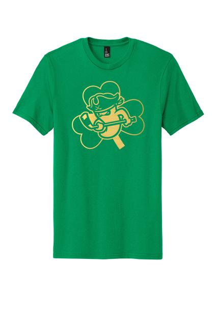 Savannah Ghost Pirates St. Pats Green Shamrock Tee