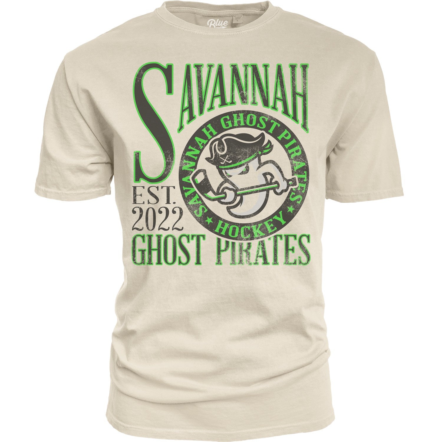 Savannah Ghost Pirates Ivory First Dibs Tee