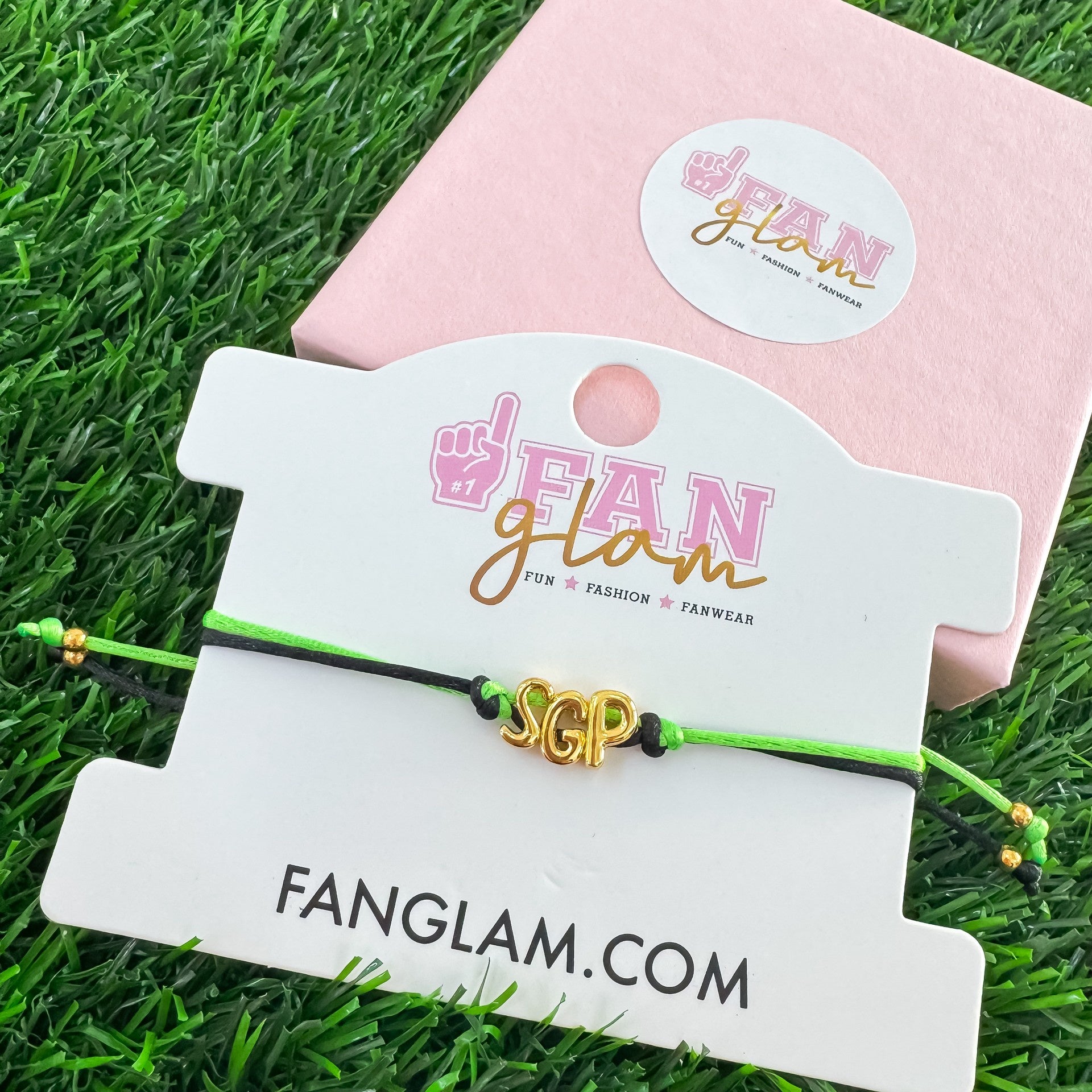 Ghost Pirates Balloon Letter Cinch Bracelet