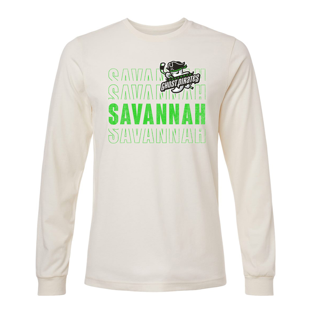 Savannah Ghost Pirates Echo Long Sleee Tee