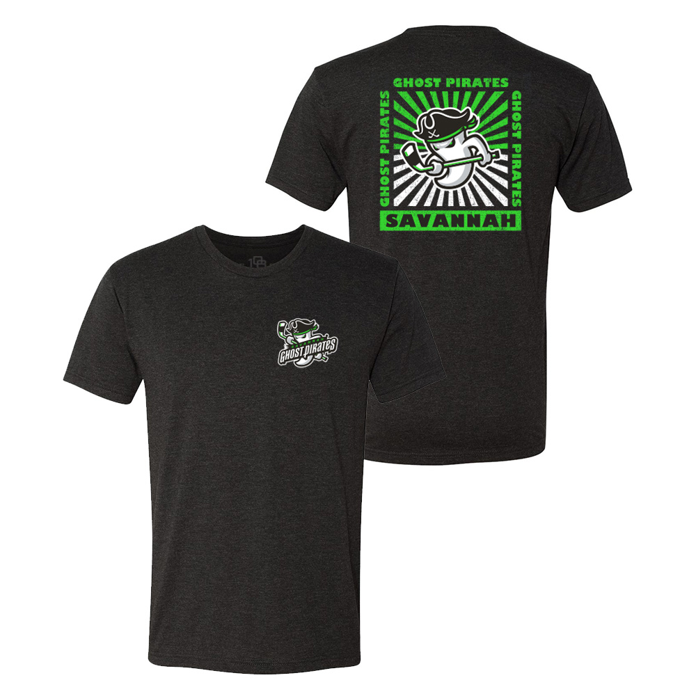 Savannah Ghost Pirates Sunspot Back Print Tee