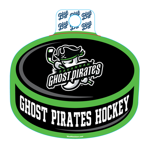 Ghost Pirates Vinyl Sticker- Puck