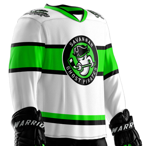 Savannah Ghost Pirates concept jerseys : r/hockeydesign