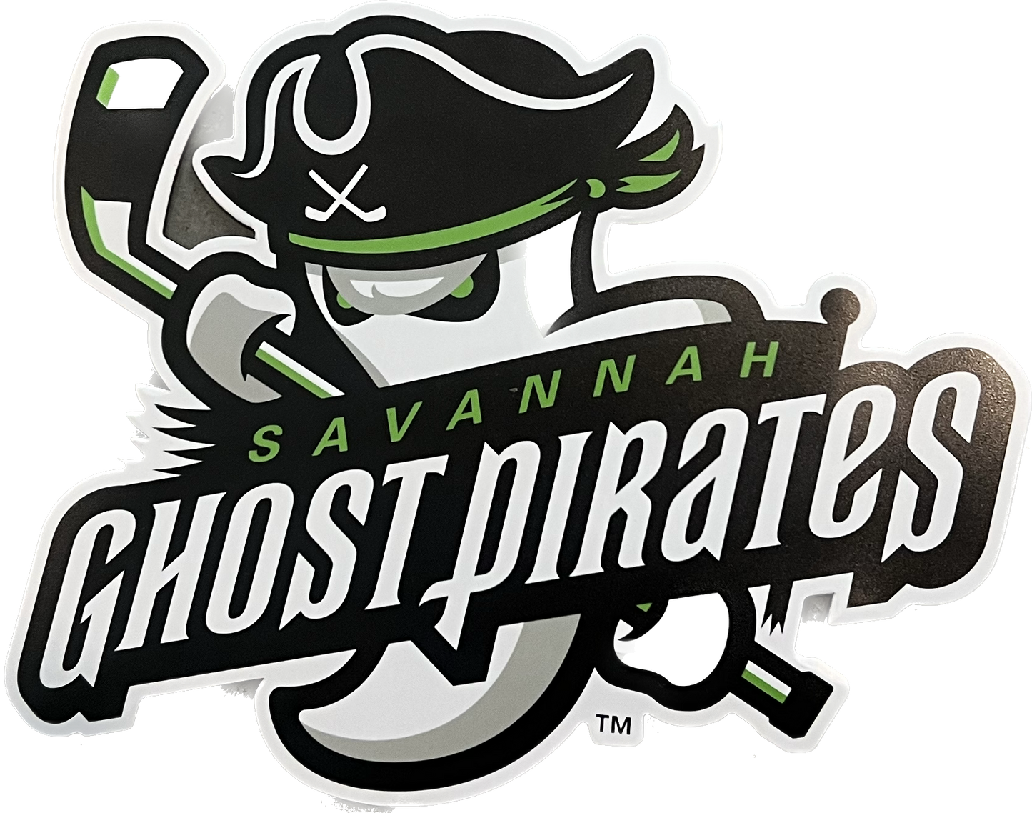 Ghost Pirates Logo Magnet