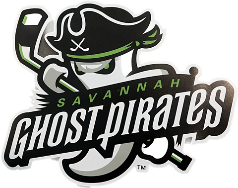 ECHL Savannah Ghost Pirates Classic Souvenir Hockey Puck