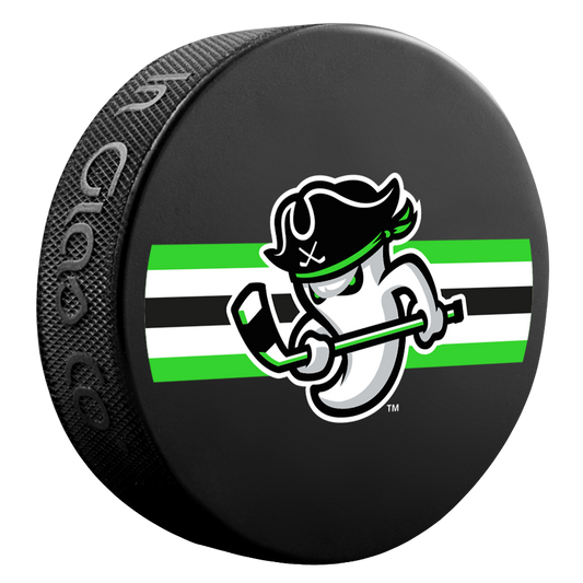 Ghost Pirates Puck - Stripes