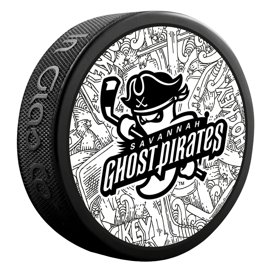 Ghost Pirates Puck - Doodle